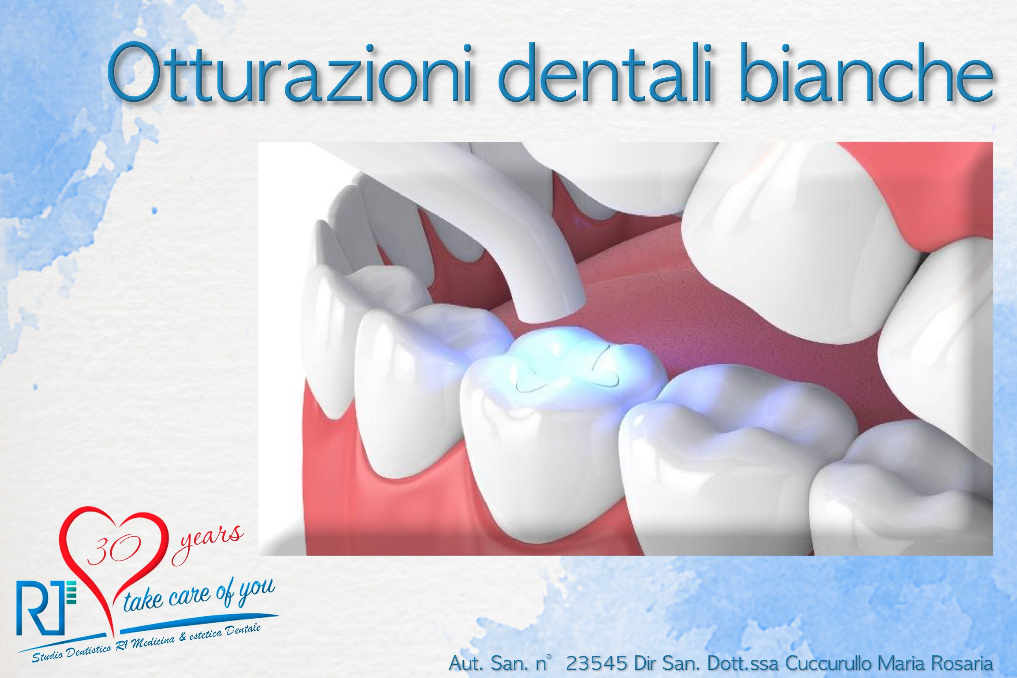 Otturazioni dentali bianche, cosa sono e la loro funzione